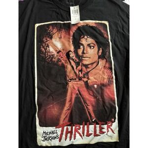 NWT Michael Jackson Thriller XL T Shirt Black Hot Topic